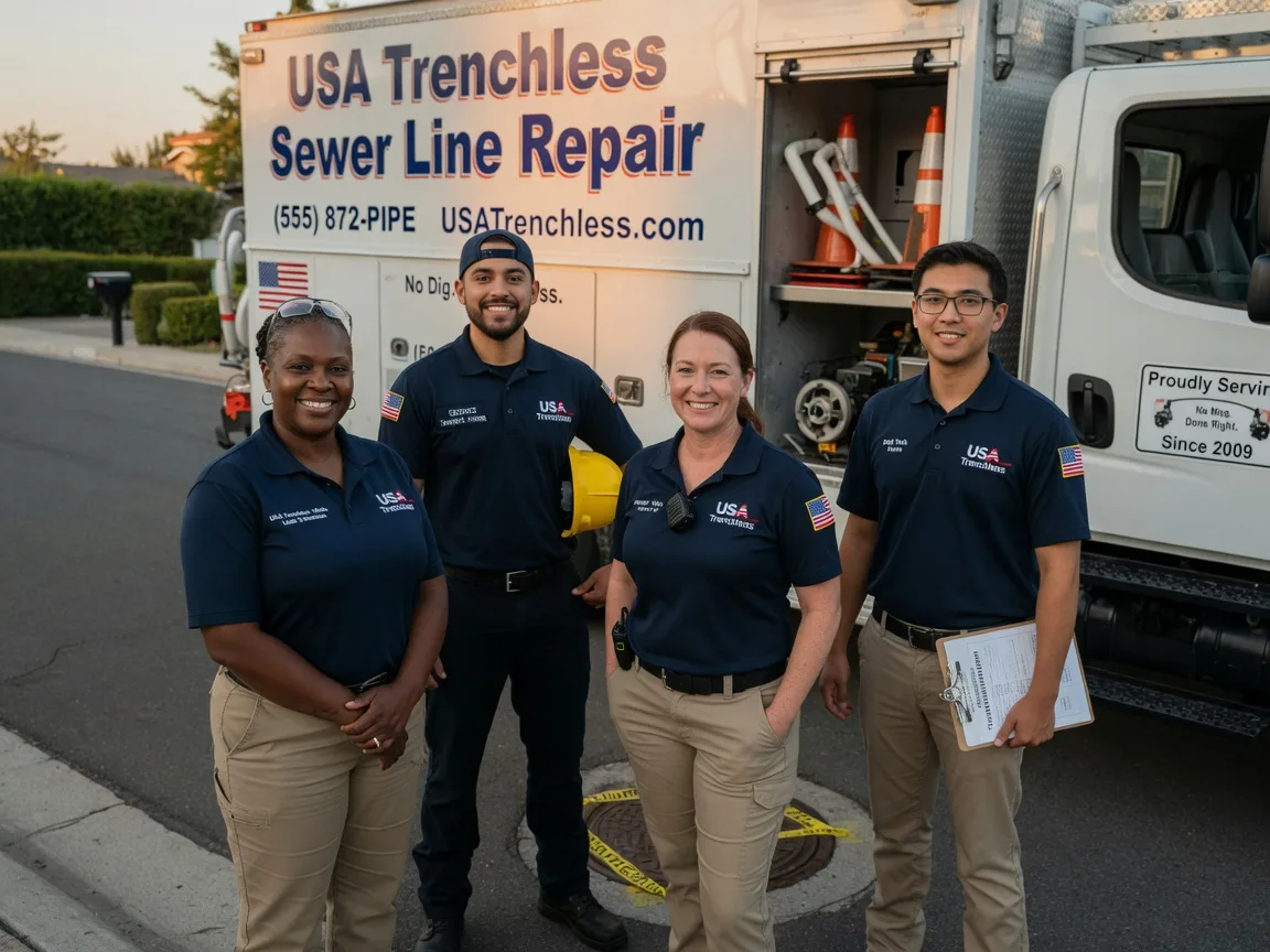 Sewer Line Repair company in Leasburg, NC